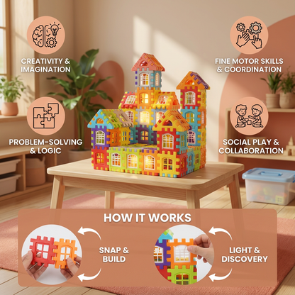 Montessori Window Building Blocks for Children