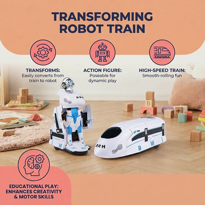 Transforming Robot Train Toy