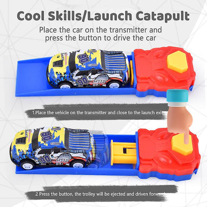 Car Catapult Racing Set