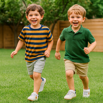Toddler shoes in a cute bear design