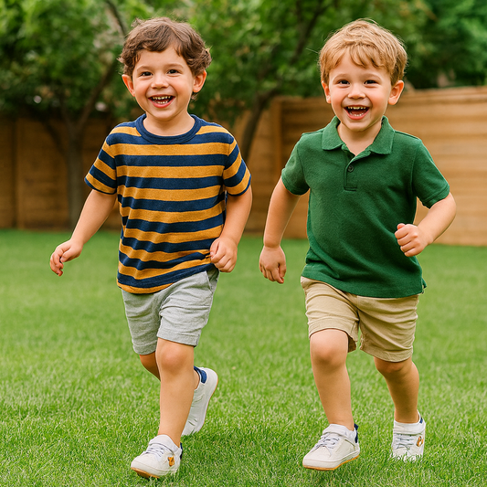Toddler shoes in a cute bear design