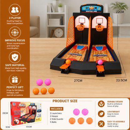 2-Player Basketball Shootout Game