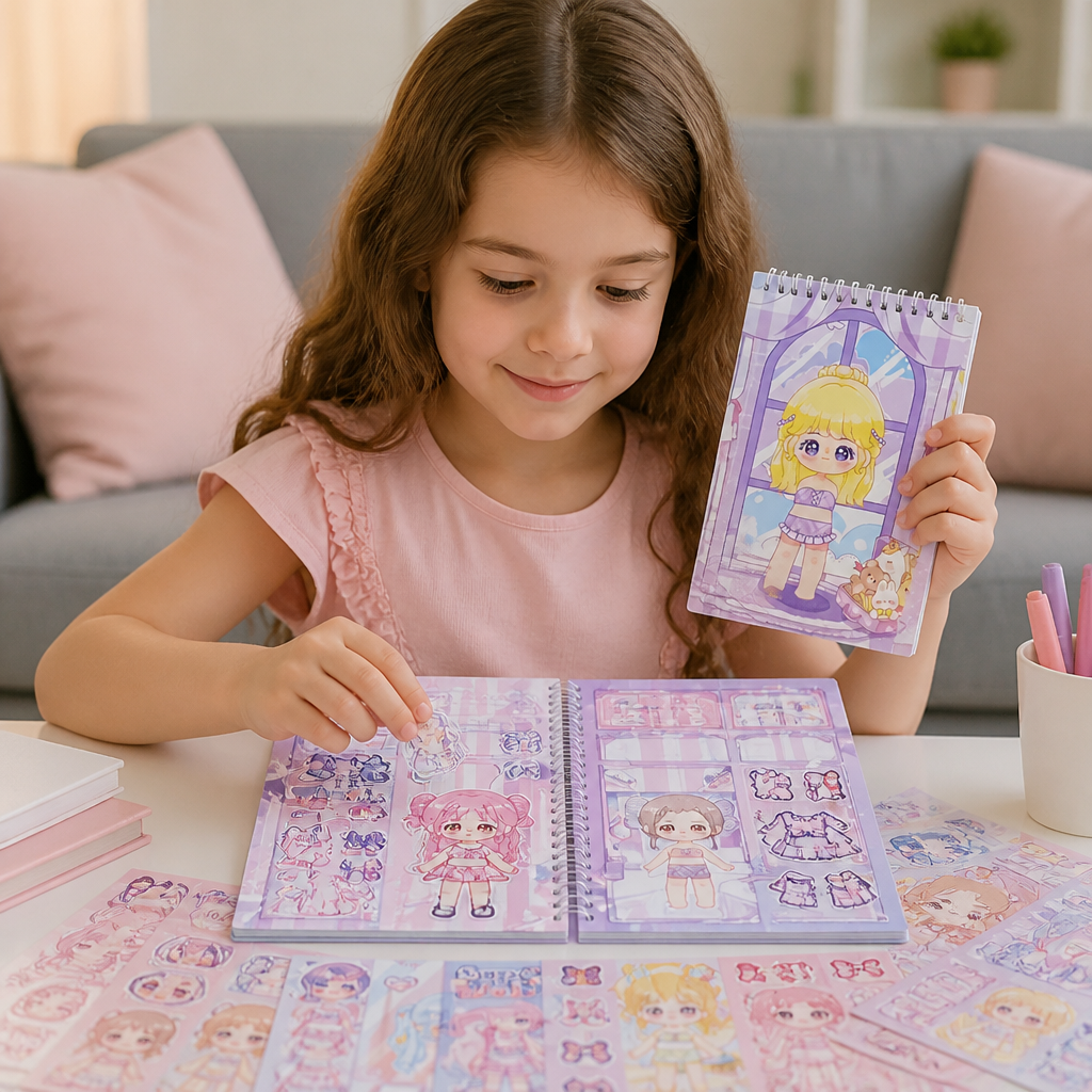 Princess Dress-Up Sticker Activity Book
