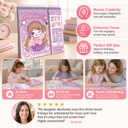 Princess Dress-Up Sticker Activity Book