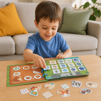 Montessori Children's Employment Discovery Book