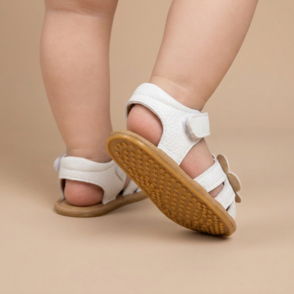 Flower Cutout Sandals