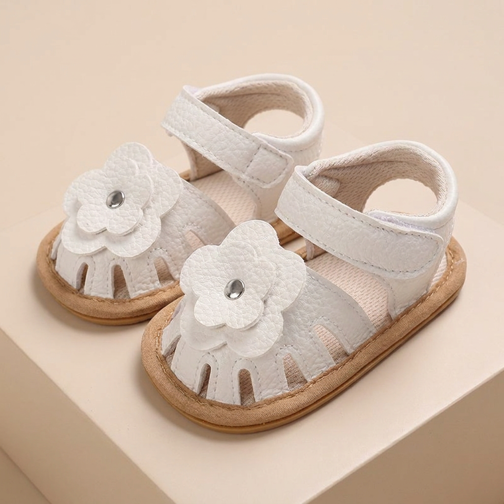 Flower Cutout Sandals
