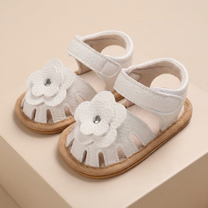 Flower Cutout Sandals