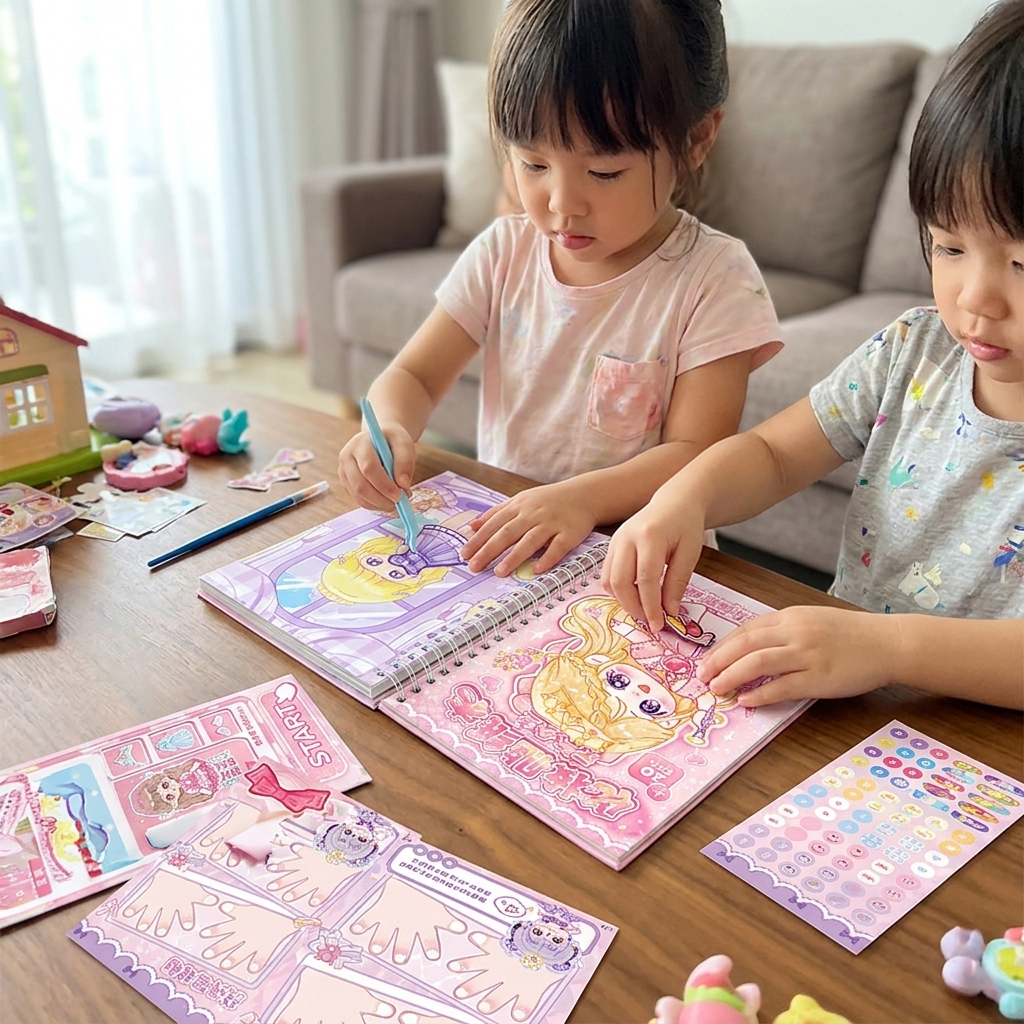 Princess Dress-Up Sticker Activity Book