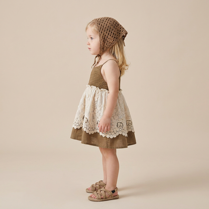 Boho Lace Outfit Set & Hat