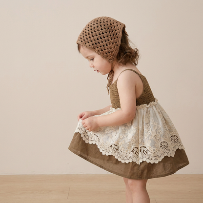 Boho Lace Outfit Set & Hat