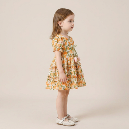 Rose Garden Ruffle Dress