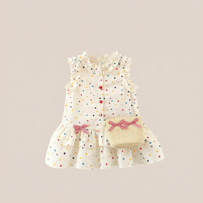 Sweet Vintage Dress Set & Bag