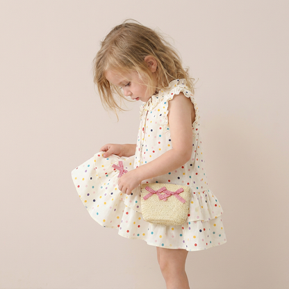 Sweet Vintage Dress Set & Bag