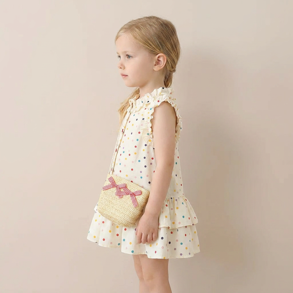 Sweet Vintage Dress Set & Bag