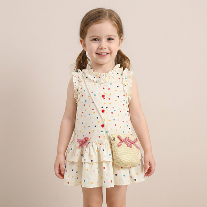 Sweet Vintage Dress Set & Bag