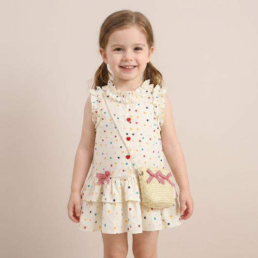 Sweet Vintage Dress Set & Bag