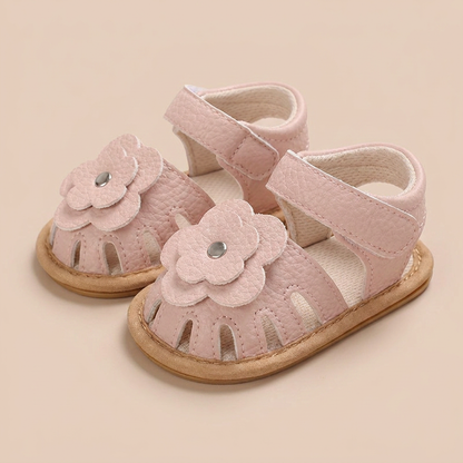 Flower Cutout Sandals