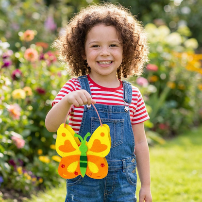 DIY Cute Felt Handbag Sewing Craft Kit for Kids