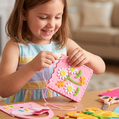 DIY Cute Felt Handbag Sewing Craft Kit for Kids