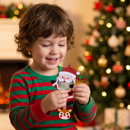 DIY Christmas Shaker Ornament Craft Kit for Kids