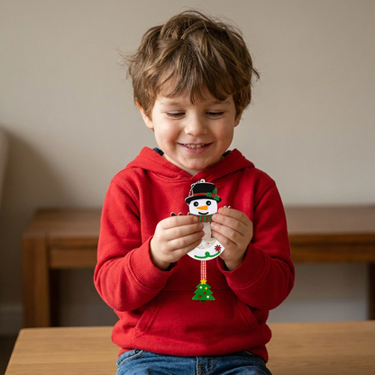 DIY Christmas Shaker Ornament Craft Kit for Kids
