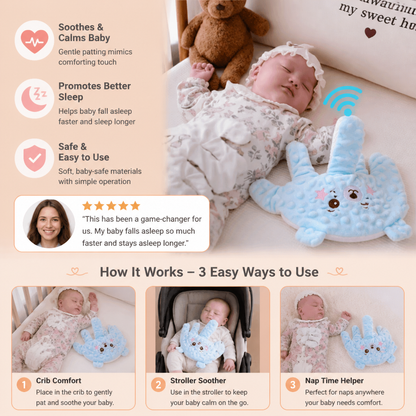 Baby Sleep Aid with Gentle Patting Function – Supports Calm and Independent Sleep