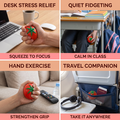 Food-Shaped Squishy Anti-Stress Toy