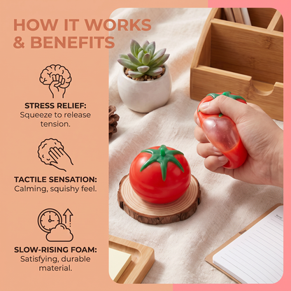 Food-Shaped Squishy Anti-Stress Toy