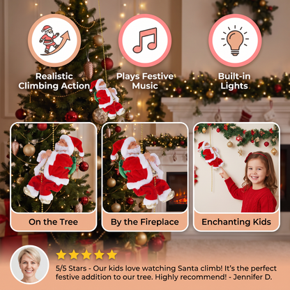 Climbing Santa Claus Toy