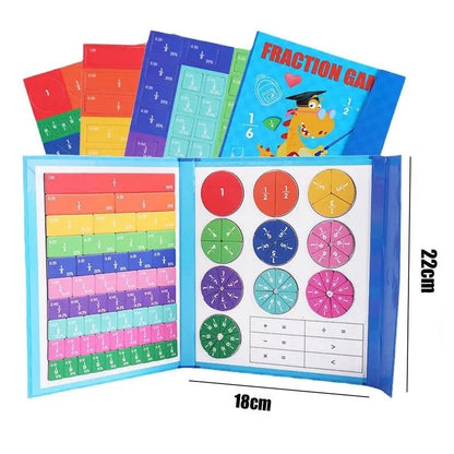 Montessori Kids Fraction Magnet Learning Toy