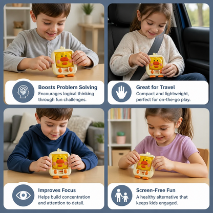 Educational Animal Sliding Puzzle Game