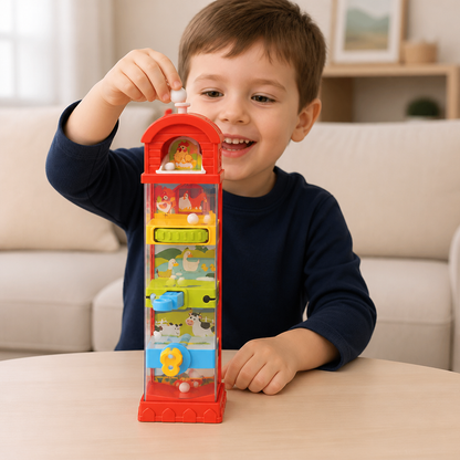 Interactive Farm Ball Run Toy for Fine Motor & Problem-Solving Skills
