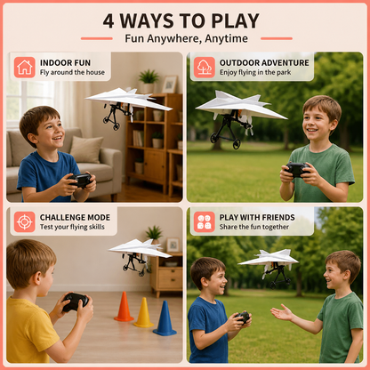 DIY Remote Control Paper Airplane Kit