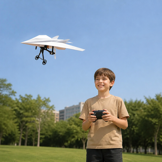 DIY Remote Control Paper Airplane Kit