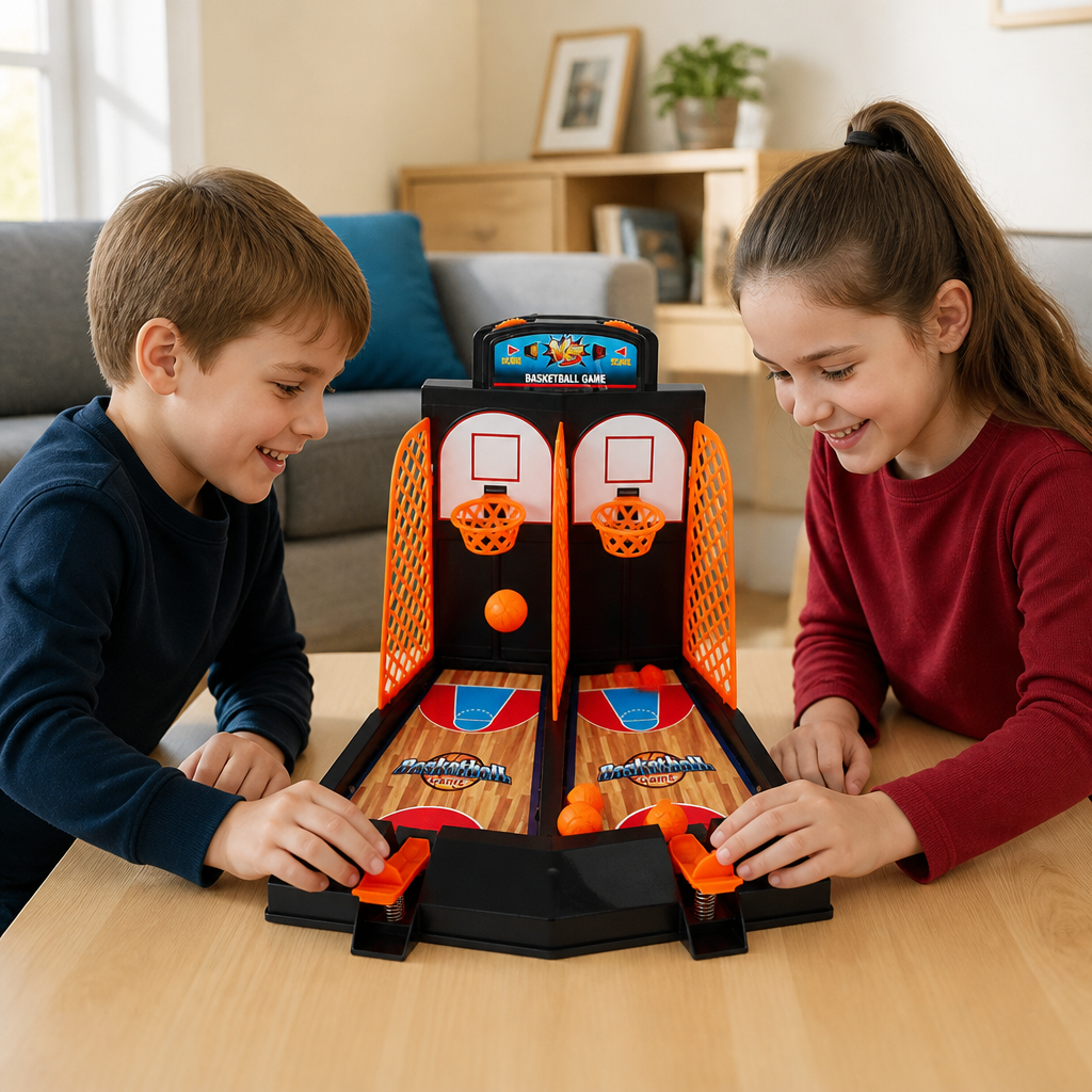 2-Player Basketball Shootout Game