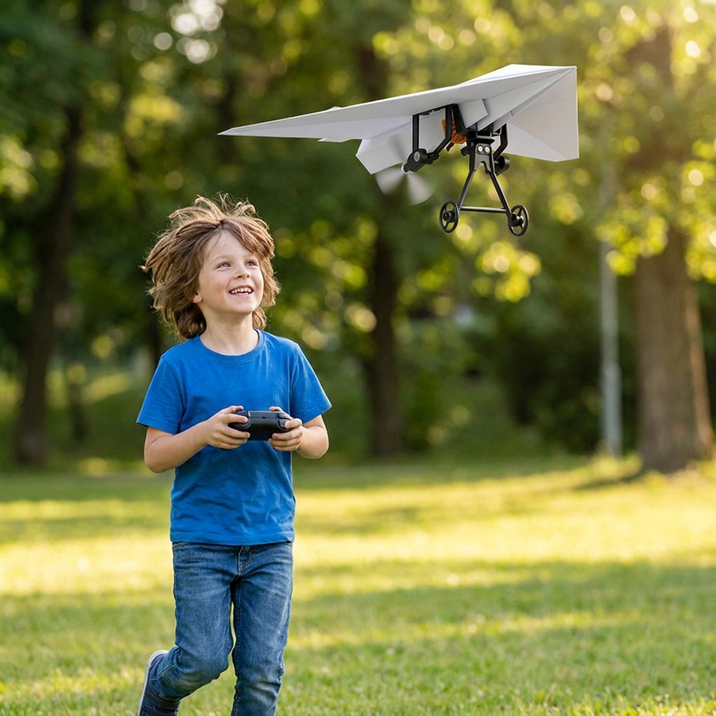 DIY Remote Control Paper Airplane Kit