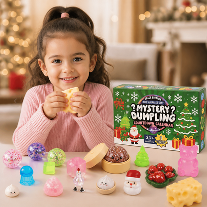Christmas Squishy Advent Calendar for Kids