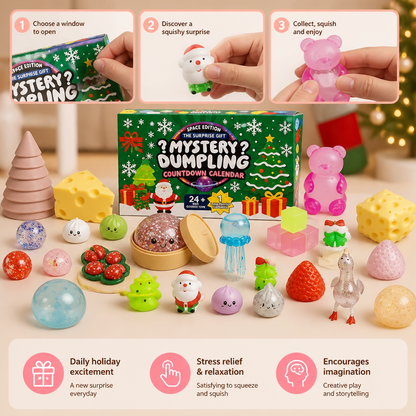 Christmas Squishy Advent Calendar for Kids