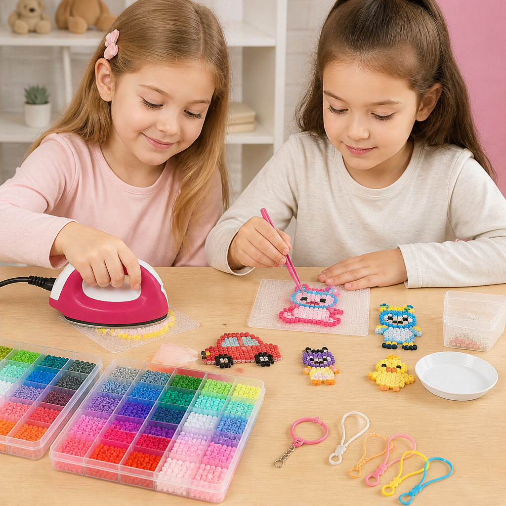 Premium Fuse Beads Set with Crafting Tools – DIY Arts & Crafts Kit