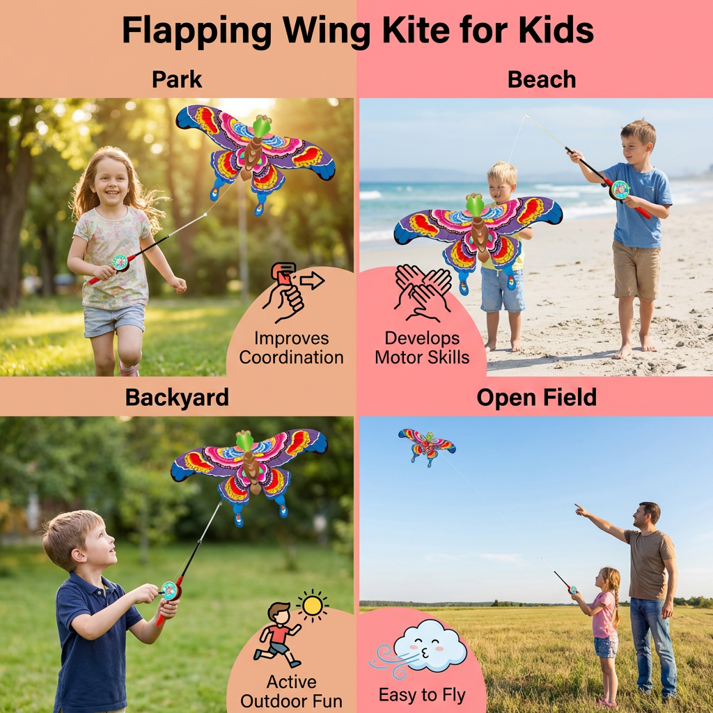 Flapping Wing Kite for Kids – Improves Coordination & Motor Skills