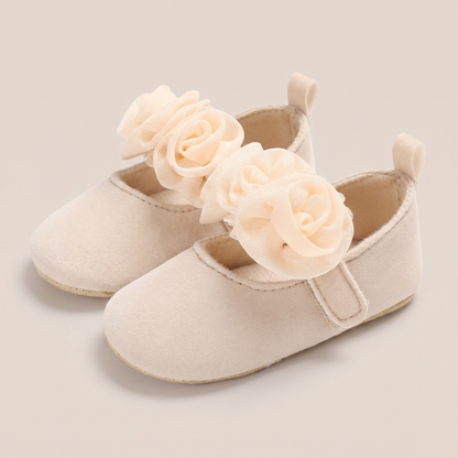 Rose Flower Mary Jane Shoes