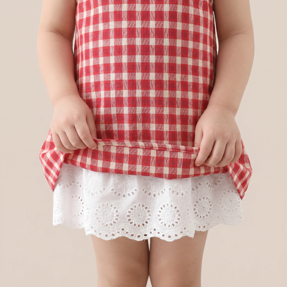 Classic Picnic Dress Set & Hat