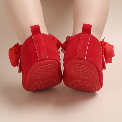 Rose Flower Mary Jane Shoes