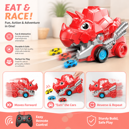 Remote Control Dino Car Chomper Truck