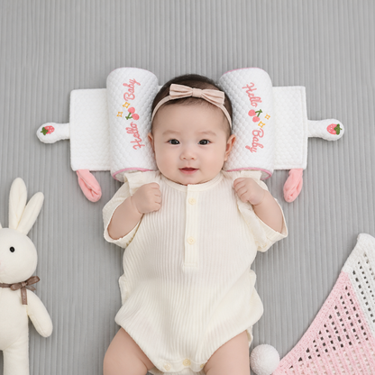 Adjustable Baby Head Shaping Pillow with Millet Filling