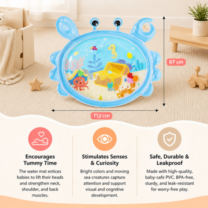 2in1 Interactive Tummy Time Toy & Play Mat