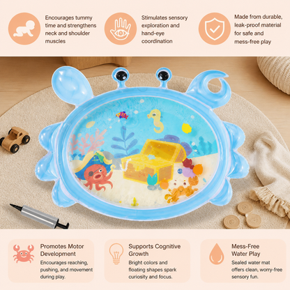 2in1 Interactive Tummy Time Toy & Play Mat