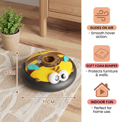 Cute Floating Air Soccer Ball with Soft Foam Bumper