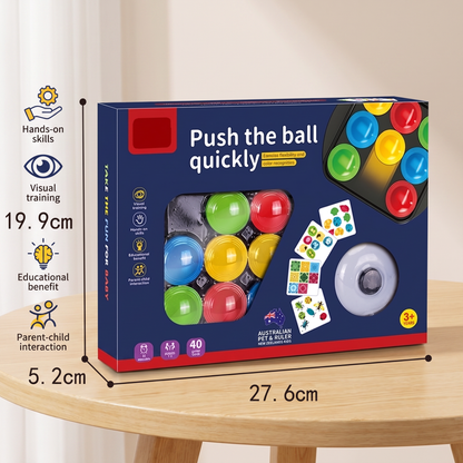 Educational Color Pattern Match Family Bell Game